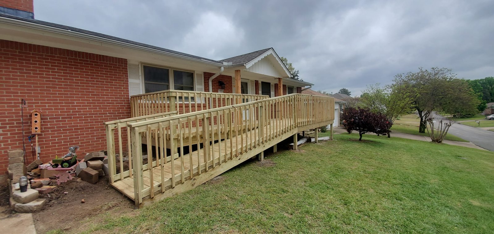 Deck and ramp project